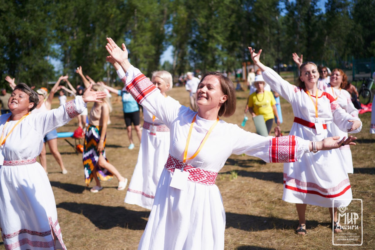 В Красноярском крае прошел XX Международный фестиваль этнической музыки и ремесел «МИР Сибири»